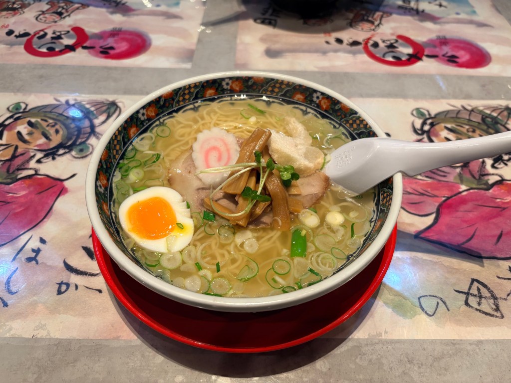 Clear Hakodate Shio Ramen at Ajisai.